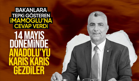 Bakan Bolat, İmamoğlu'nun kendilerine yönelik ifadelerine cevap verdi