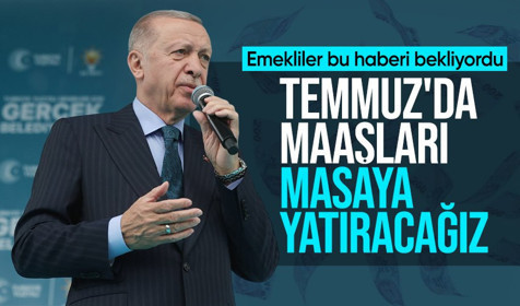 Son Dakika: Cumhurbaşkanı Erdoğan milyonların beklediği haberi Bursa'dan verdi: Emekli maaşlarını Temmuz ayında masaya yatıracağız