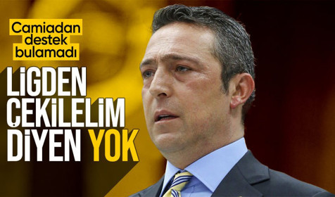 Ali Koç ligden çekilme fikrine destek bulamadı! Fenerbahçe camiası ne diyor?