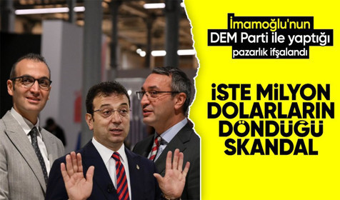 İBB Başkanı İmamoğlu'nun DEM Parti ile yaptığı destek anlaşmasının detayları ortaya çıktı