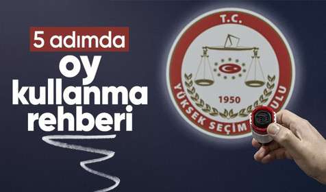 Türkiye sandık başına gidiyor! 5 adımda oy kullanma rehberi