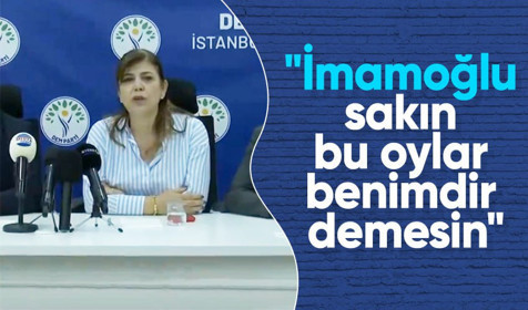 Meral Danış Beştaş: Ekrem İmamoğlu oylar benim diye sevinmesin