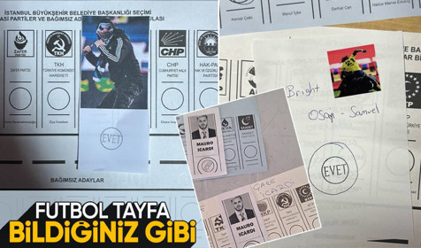 Sandıktan yine futbolculara oy çıktı! Fenerbahçe, Trabzonspor, Icardi, Osayi...