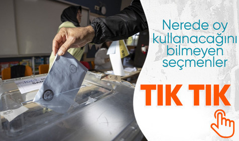 Yerel seçimler başladı! Oy yeri sorgulama ekranı... Nerede oy kullanacağım?