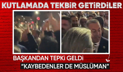 Sivas'ı kazanan Büyük Birlik Partili Adem Uzun'dan kutlamalar esnasında tekbir getiren vatandaşlara sert tepki!