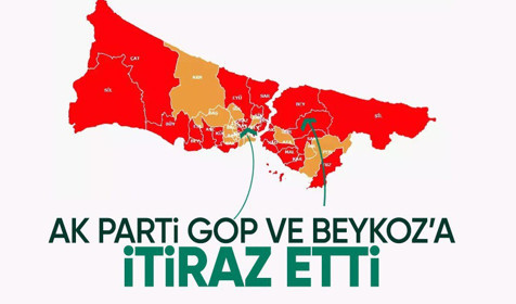 AK Parti CHP'ye geçen Beykoz ve Gaziosmanpaşa belediyelerine itiraz etti