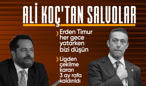 Fenerbahçe Başkanı Ali Koç, Olağanüstü Genel Kurul'da açıklamalarda bulundu