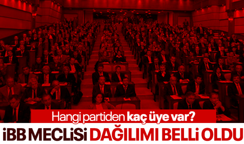 Hangi partiden kaç üye var? İBB Meclisi'ndeki dağılım belli oldu