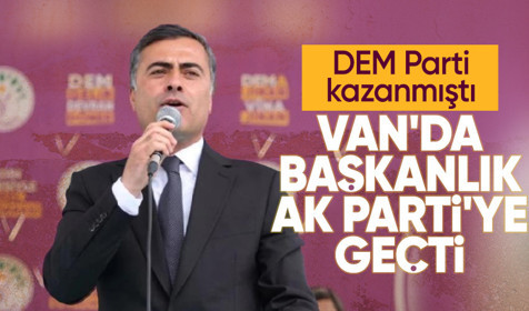 Son dakika! Van'da başkanlık AK Parti'ye geçti