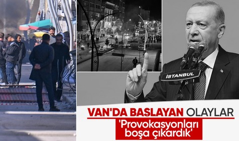Cumhurbaşkanı Erdoğan: Provokasyonları Emniyet mensuplarının gayreti ile boşa çıkardık