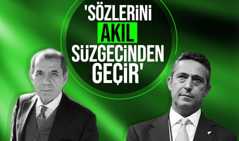 Dursun Özbek'ten Ali Koç'a: Söylediklerini akıl süzgecinden geçirsin