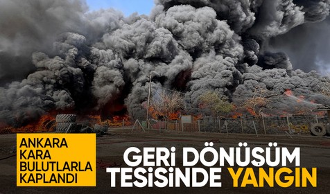 Son dakika! Ankara'da Hurdacılar Sitesi'nde yangın
