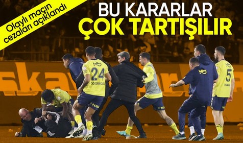 Son dakika... Trabzon'a 6 maç ceza verildi! Osayi, Oosterwolde ve İrfan Can ceza aldı mı?