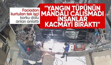 Beşiktaş'taki gece kulübü yangınından kurtulan marangoz işçisi dehşet anlarını anlattı: İnsanlar kaçmayı bıraktı
