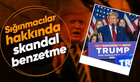 Eski ABD Başkanı Trump'tan yasa dışı göçmenler hakkında skandal benzetme