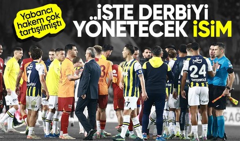 Süper Kupa finalinin hakemi belli oldu! Galatasaray-Fenerbahçe maçını kim yönetecek?