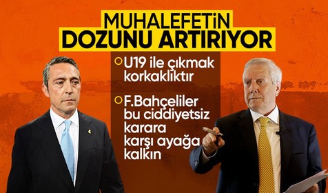 Aziz Yıldırım'dan Ali Koç'a Süper Kupa tepkisi! "U19 ile çıkmak korkaklıktır"
