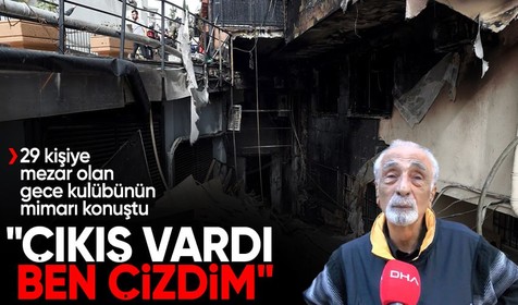 Facianın yaşandığı gece kulübünün mimarından çarpıcı açıklama
