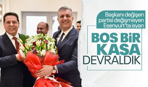 Kent uzlaşısıyla Esenyurt Belediye Başkanı seçilen Ahmet Özer, eski başkana isyan etti: Boş kasa devraldık