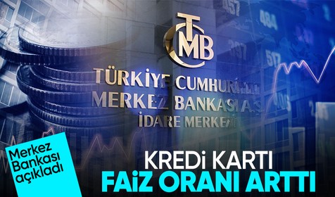 Merkez Bankası açıkladı! Kredi kartı faiz oranı değişti