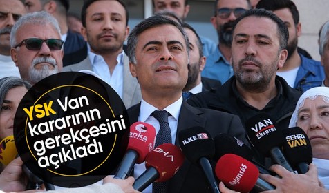 Son Dakika: YSK, Van için gerekçeli kararı açıkladı