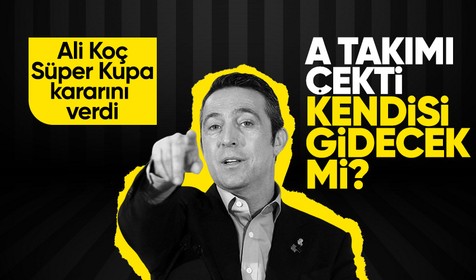Ali Koç Süper Kupa maçına gidecek mi? Galatasaray-Fenerbahçe finali...
