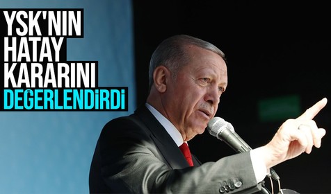 Hatay'da iftar yapan vatandaşlara telefondan seslenen Cumhurbaşkanı Erdoğan, YSK'nın Hatay kararını değerlendirdi