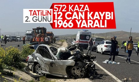 İçişleri Bakanı bayram tatilinin ilk 2 gününden acı tabloyu paylaştı