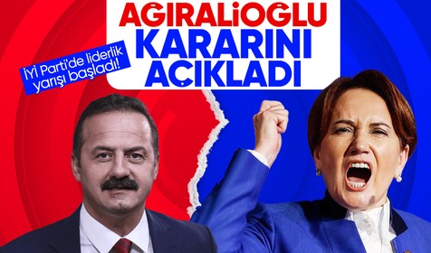 İYİ Parti'de liderlik yarışı başladı! Gözlerin çevrildiği Yavuz Ağıralioğlu kararını açıkladı