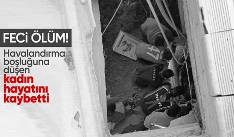 Mardin'de halıları toplarken havalandırma boşluğuna düşen kadın öldü