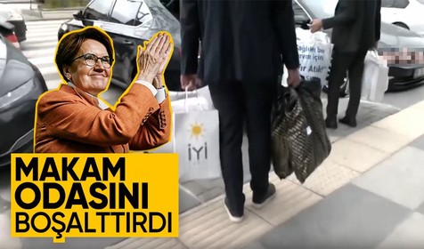 Meral Akşener İYİ Parti'nin Genel Merkez'indeki eşyalarını toplattırdı