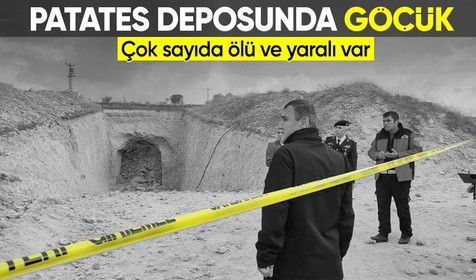 Son dakika! Niğde'de patates deposunda çökme: İşçiler göcük altında kaldı