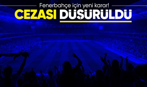 UEFA'dan Fenerbahçe'nin cezası için yeni karar