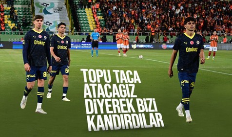 Fenerbahçeli Emirhan Arkutcu'dan flaş iddia! "Galatasaraylı futbolcular bizi kandırdı"