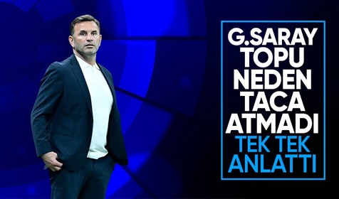 Galatasaray topu neden taca atmadı? Okan Buruk açıkladı