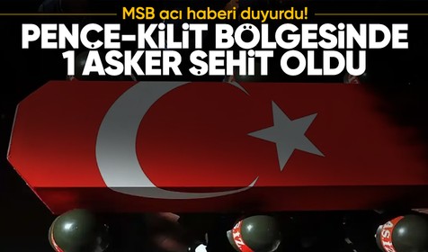 MSB duyurdu: Pençe-Kilit Operasyonu bölgesinde bir asker şehit oldu
