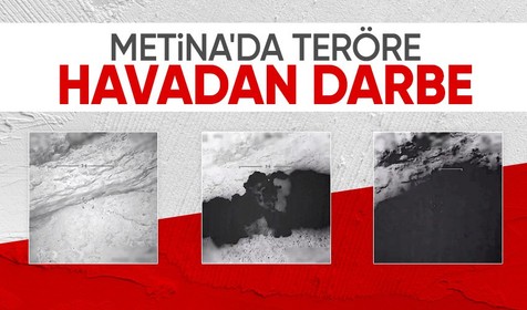 Son dakika! Metina'da hava operasyonu ile 4 terörist etkisiz hale getirildi: MSB görüntüleri paylaştı