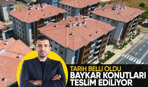 BAYKAR, deprem konutları Haziran 2024'te teslim edilecek