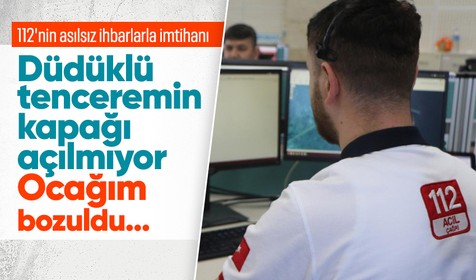 Bayramda 112'ye gelen çağrılar 'pes' dedirtti: Ocağım bozuldu, düdüklü tenceremin kapağı açılmıyor...