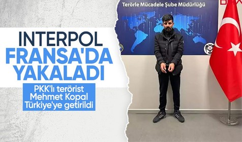 Son dakika! PKK'lı terörist Mehmet Kopal Fransa yakalanıp Türkiye'ye getirildi!