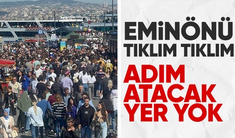 Ramazan Bayramı'nda İstanbul'un tarihi yerleri tıklım tıklım doldu