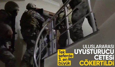 Son Dakika: 3 ilde 'Narkoçelik-11 operasyonuyla 'Uluslararası Uyuşturucu Madde' örgütü çökertildi: 13 şüpheli yakalandı