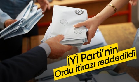 YSK, İYİ Parti'nin Ordu'da seçimlerin iptali ve yeniden yapılması talebini reddetti