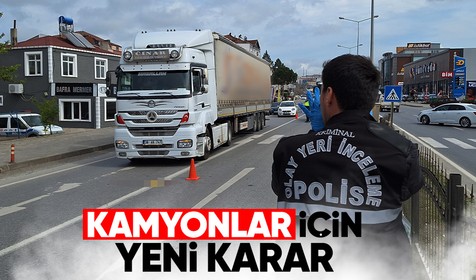 Trafikte kamyonlara bayram tatili tedbiri! Bozulabilir gıda taşıyıcılarının seyirlerine izin verilecek