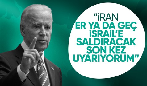 Joe Biden: İran er ya da geç İsrail'e saldıracak!