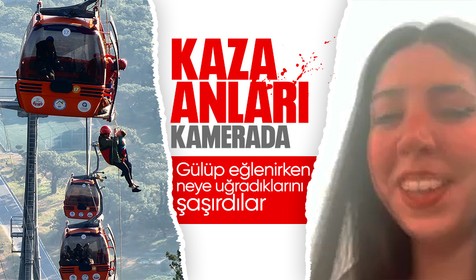 Son Dakika: Antalya'da 1 kişinin öldüğü teleferik kazası kamerada