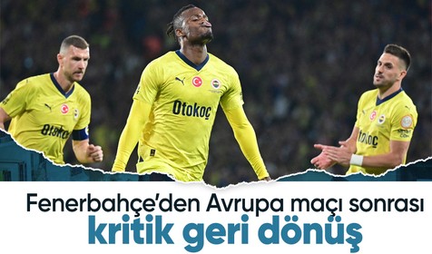 Fenerbahçe, Avrupa dönüşü Karagümrük'e karşı hata yapmadı