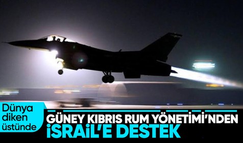 Kıbrıs'taki İngiliz üslerinden kalkan savaş uçakları İsrail'e destek verdi