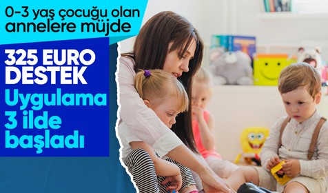 SGK'den 7 bin anne ve bakıcıya 325 euro destek