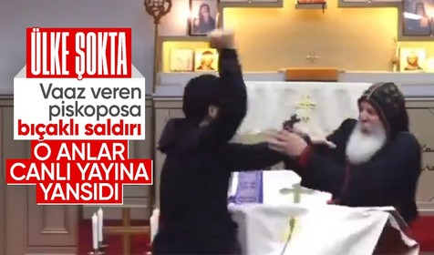 Avustralya Sidney'de bir bıçaklı saldırı daha! Vaaz veren piskoposu hedef aldılar